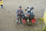 Deadhorse, uitdaging voor bikers; Victor uit Mexico